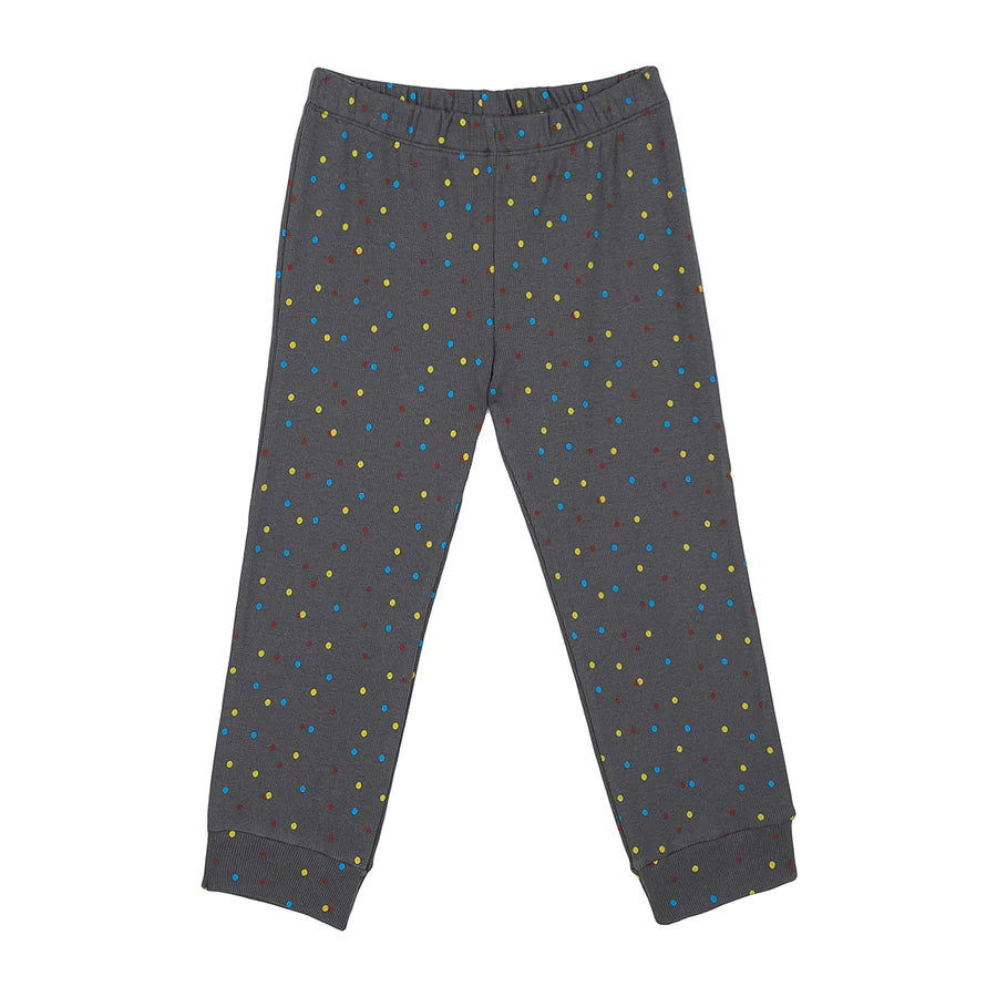 Antebies Rib Multi Dot Long Lounge Set