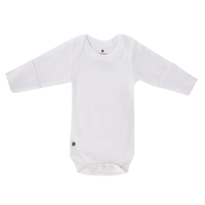 3 pack long sleeve bodysuits with mits