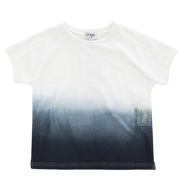 crew kids dip dye tee