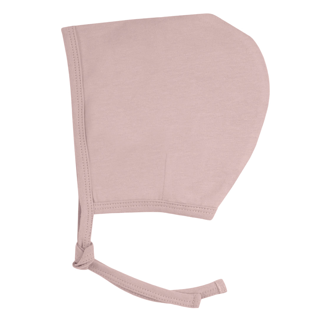 Kipp Baby Pink Bud Ruffle Bonnet