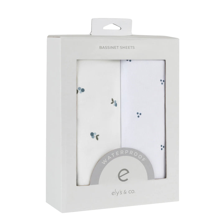 Ely's & Co 2 Pack Waterproof  Berries & Cluster Dot  Sheets