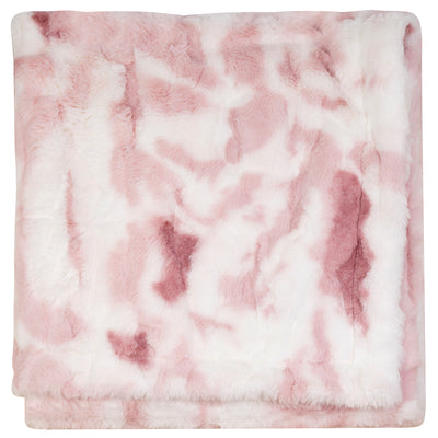 bondoux bebe pink fuzzy blanket
