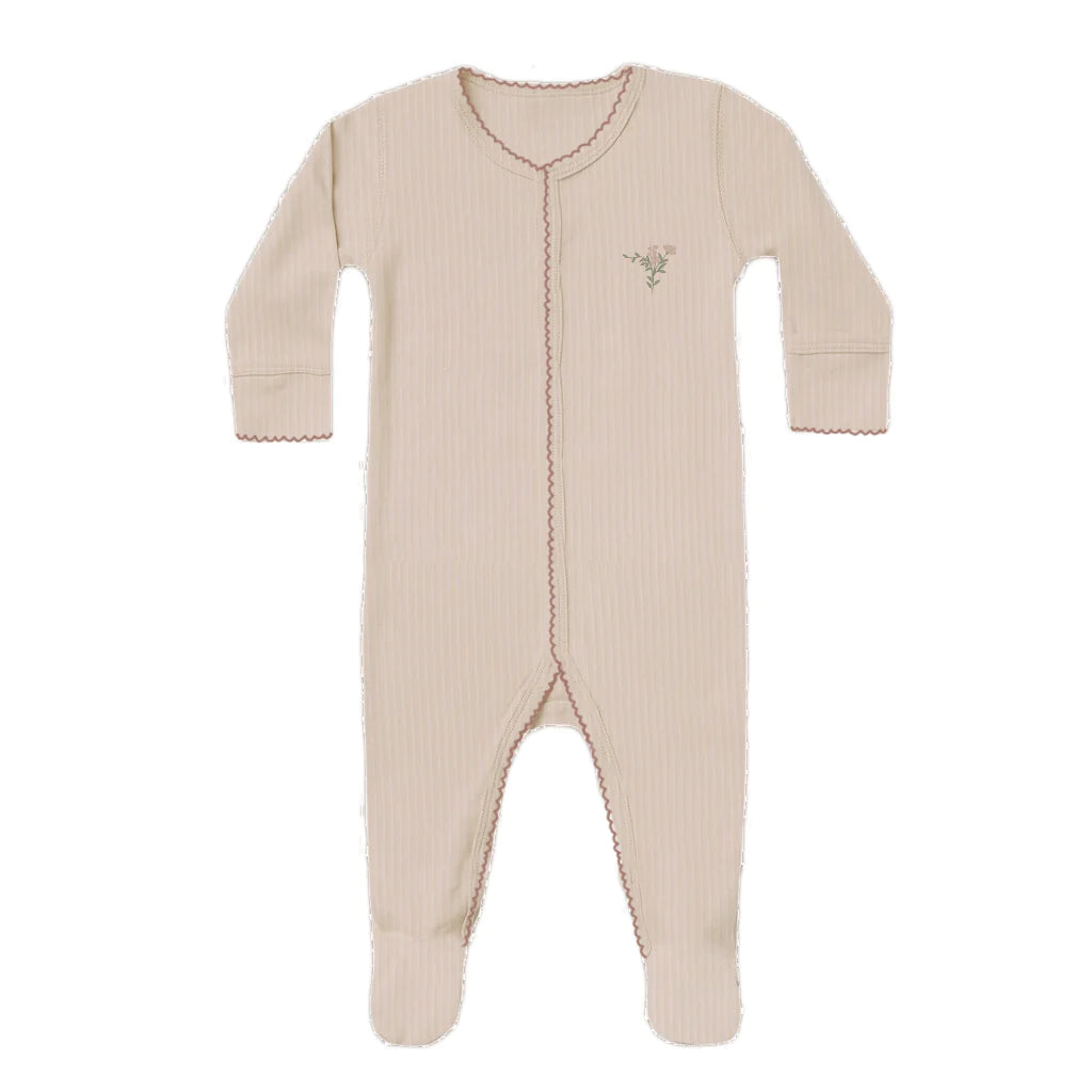 Elys & Co Embroidered Ginkgo Blush 3 Pc Giftbox