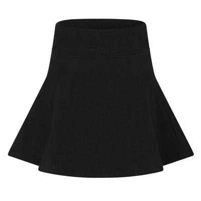 heven black flared skirt