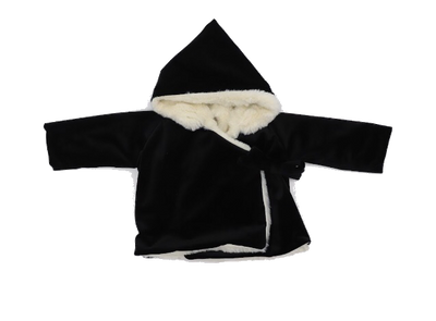Carmina Plush Velvet Fur lined Jacket
