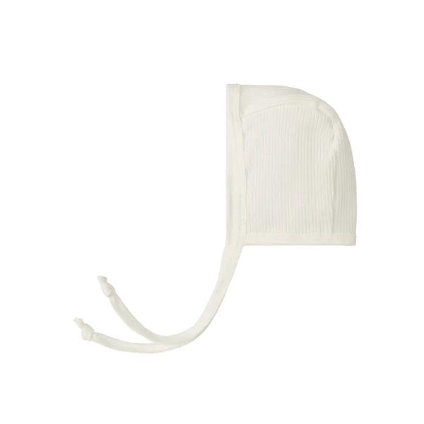 Ely's & Co Ribbed Cotton - Solid Collection — Ivory Bonnet