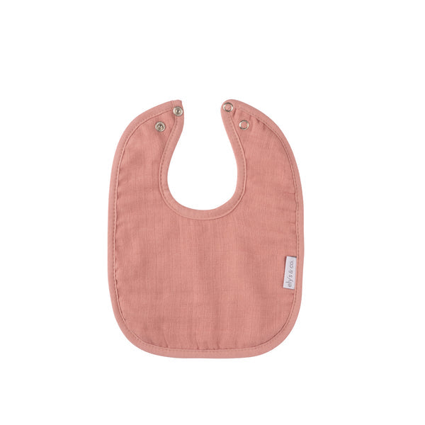 muslin terry bib 3 pack pink stars solid stripes