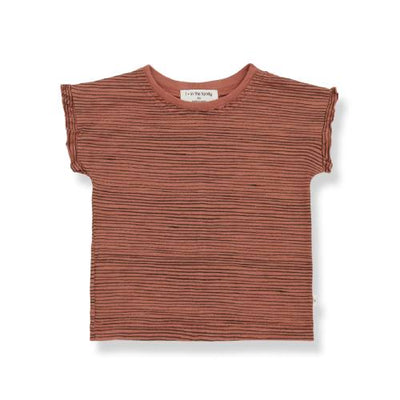 1+in the family Isona Roibos Stripped Ruffled Top
