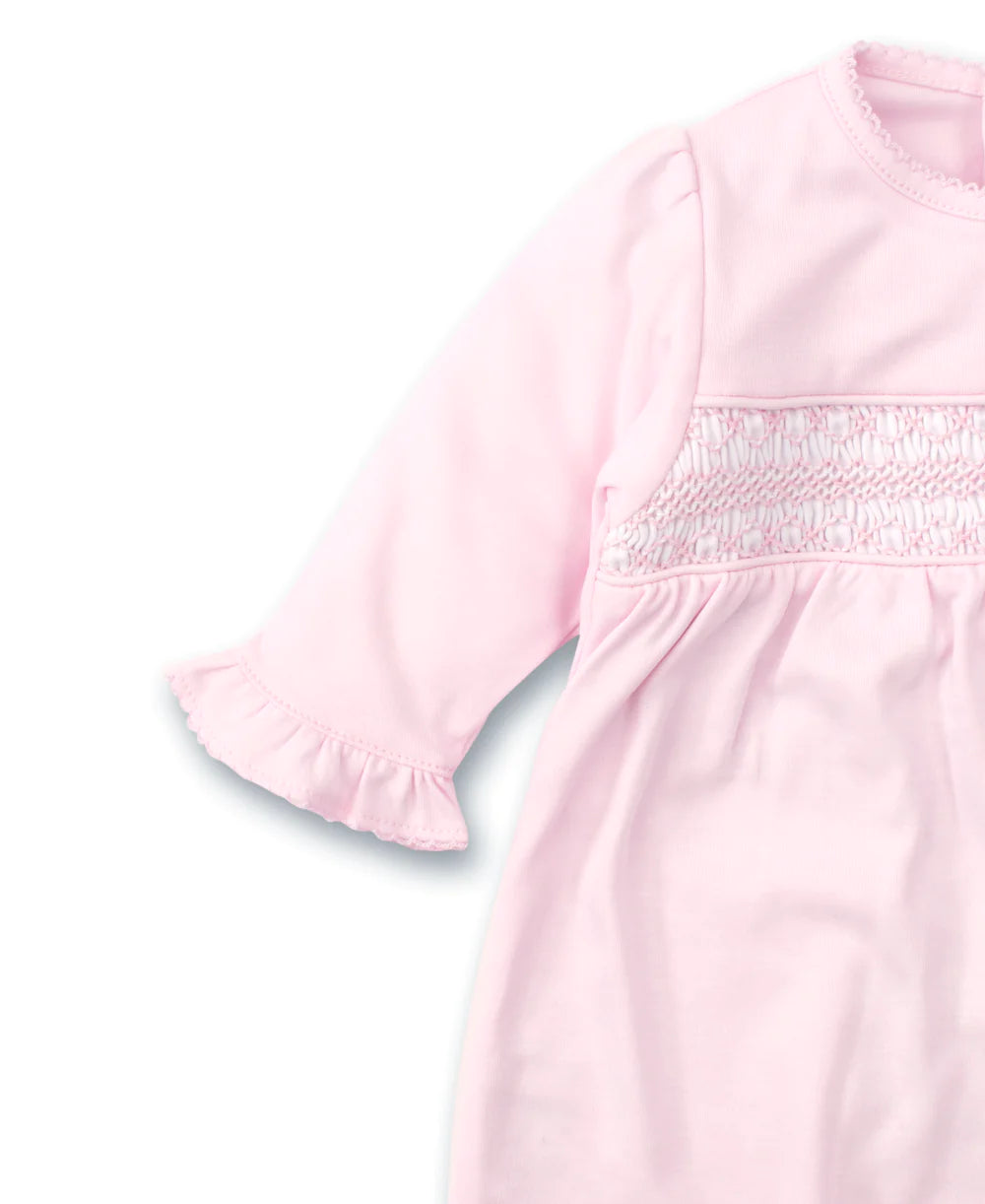 Kissy Kissy Pink Smocked Sack