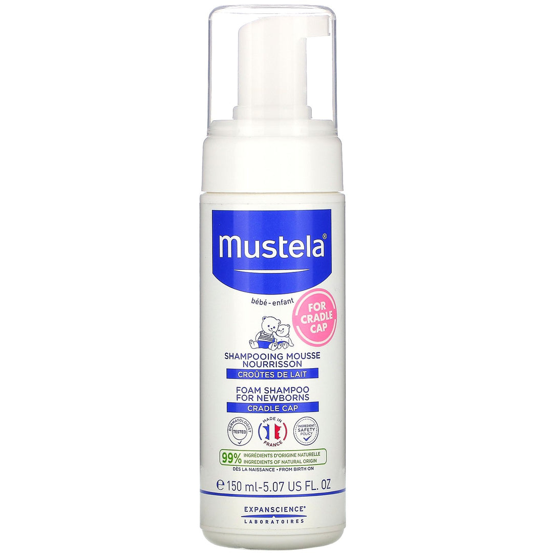 Mustela Baby Foam Shampoo for Newborns 5.07 fl oz
