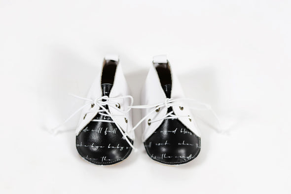 oyster soft sole leather oxfords