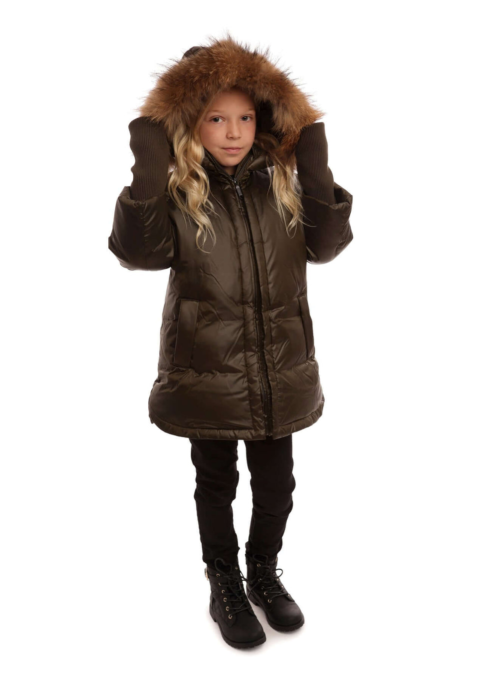 Pramie Long Girls Jacket (2 Colors)