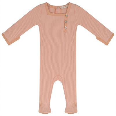 Fragile Romper with Square Neck - Nectar