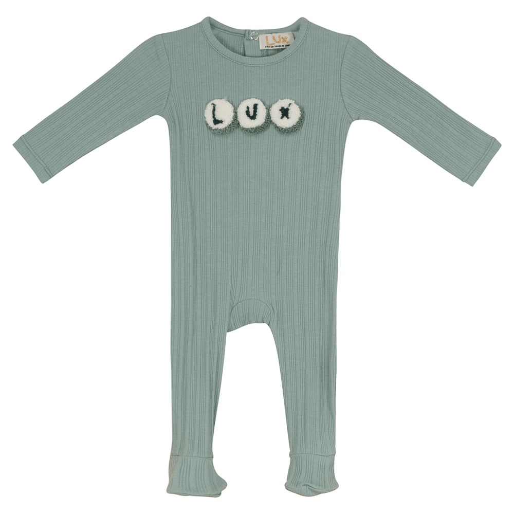 lux baby onesie , SB1CY1372BB,lux footie