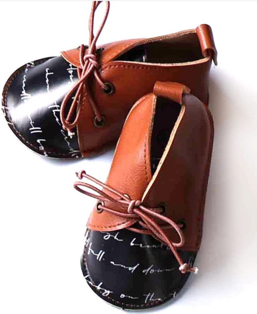 vegan leather soft sole shoes