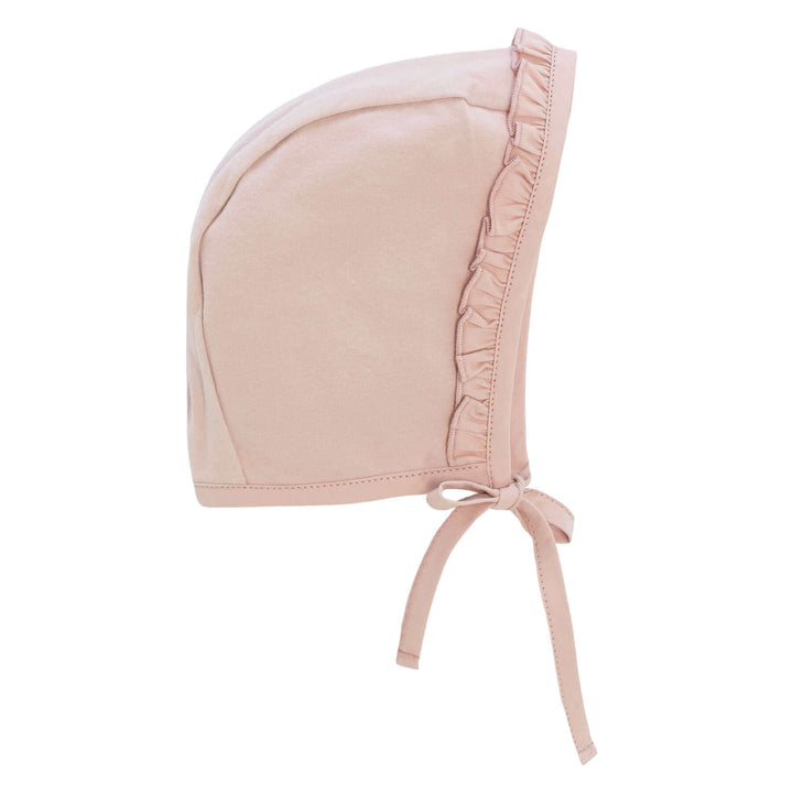 KIPP Baby Ruffled Bonnet - Blush