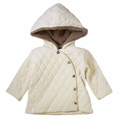 kipp baby white quilted jacket