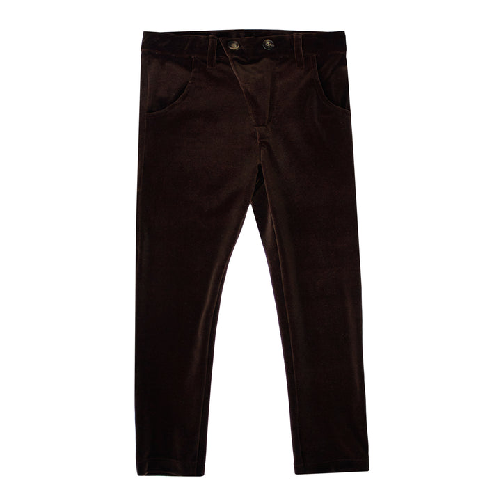 kipp velvet chocolate stretch pants