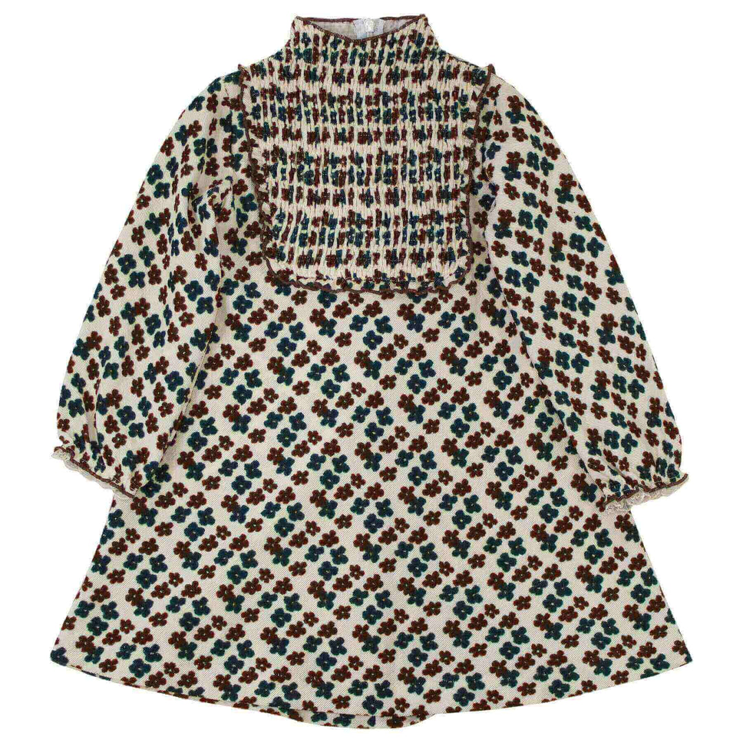 kipp floral cord dress