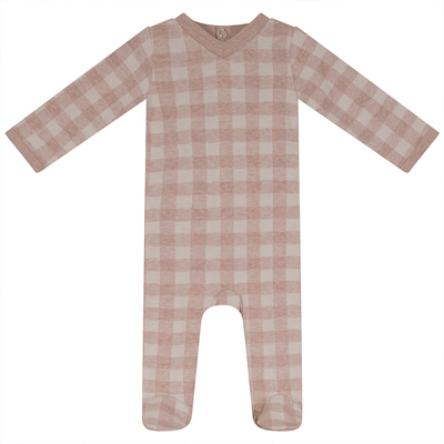 baby romper with vneck 1