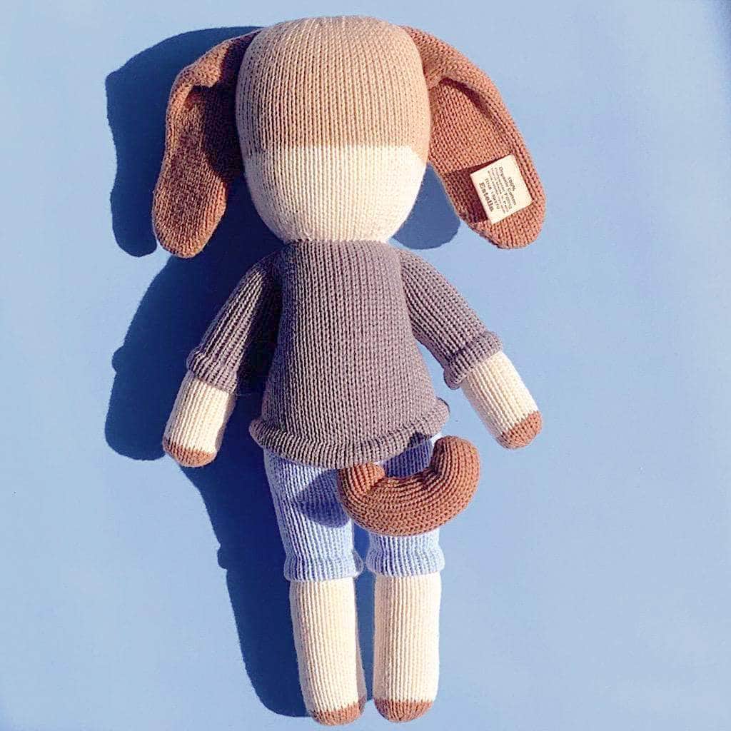 Estella Organic Knit Doll, Frank Dog
