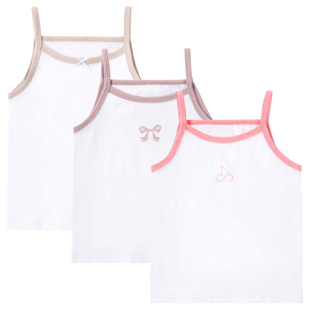 Petit Clair 3 pack tanks for girls - underwear