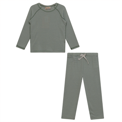 Little Loungers
Lux (Gold) Green 2 Pc Loungewear 14