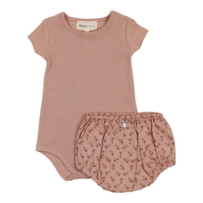 bonbon ribbed onesie and bloomer 1