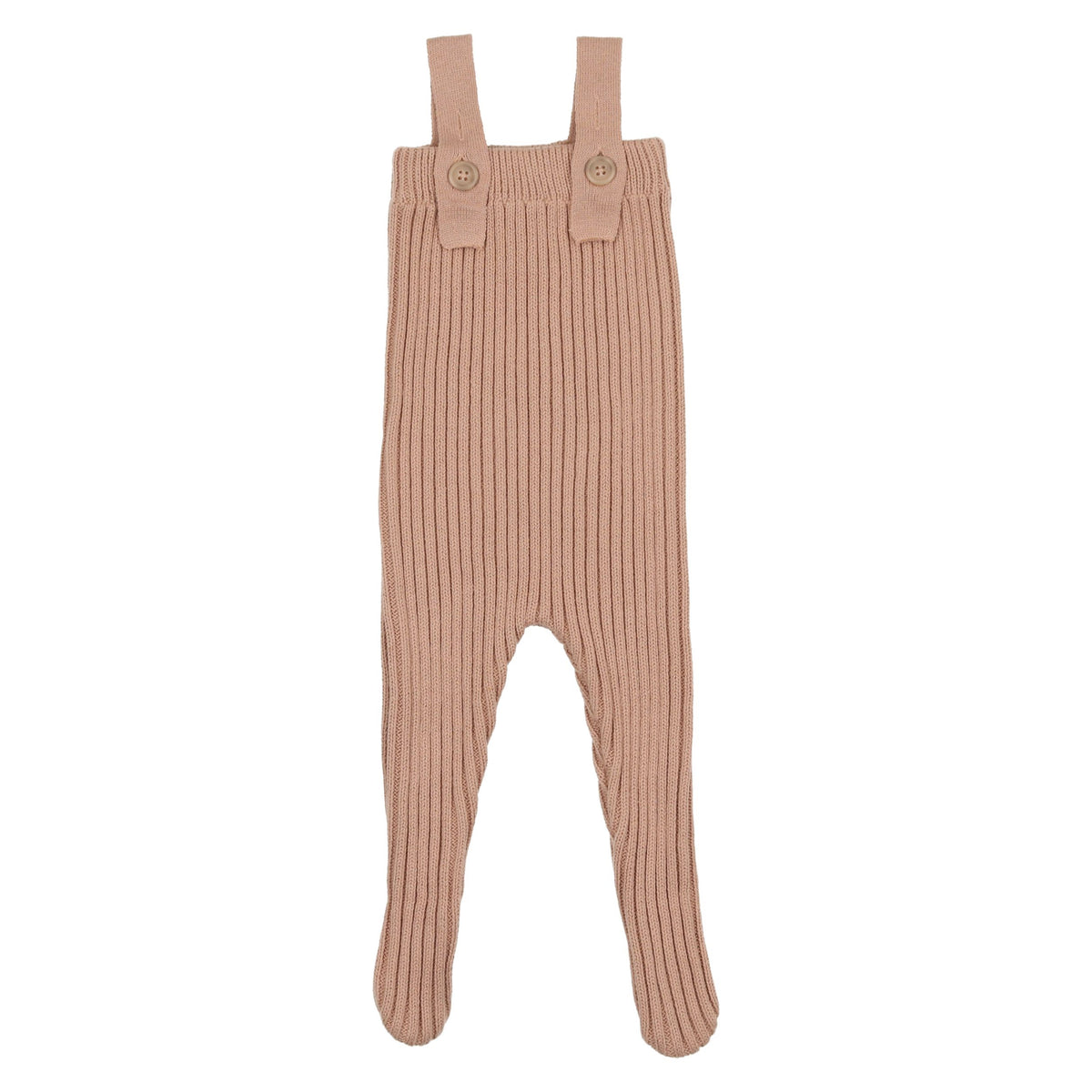 Mema Knits Pink Ribbed Knit Longies