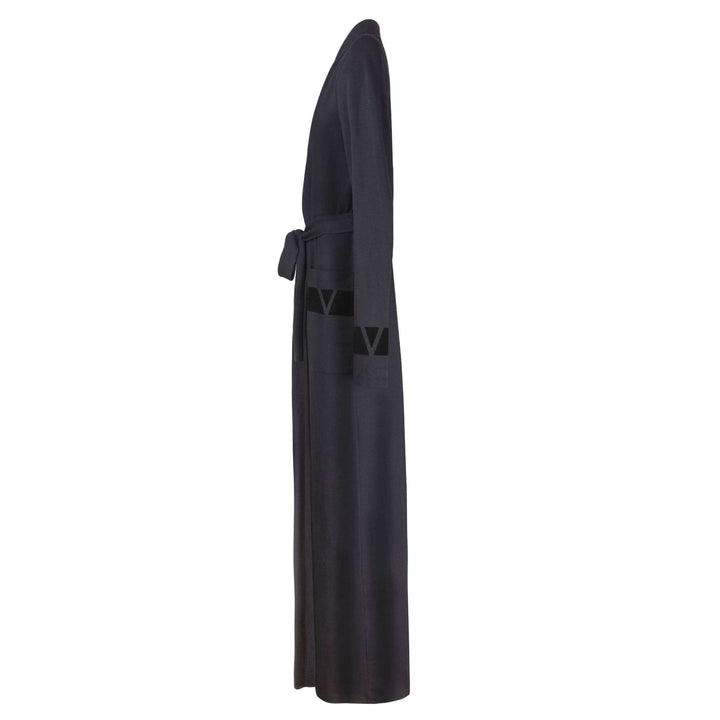 VELVETTE Long Sleeve Wrap Robe For Women