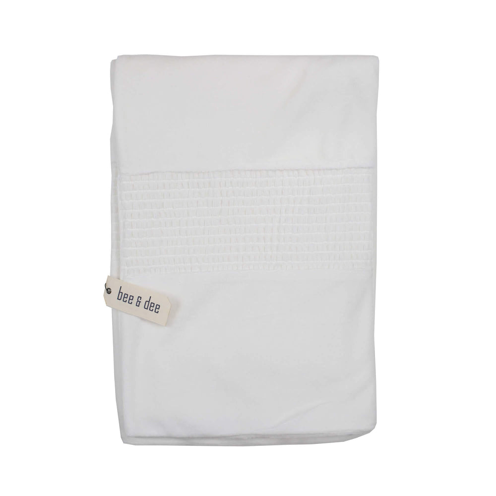 Velour Smocked Blanket