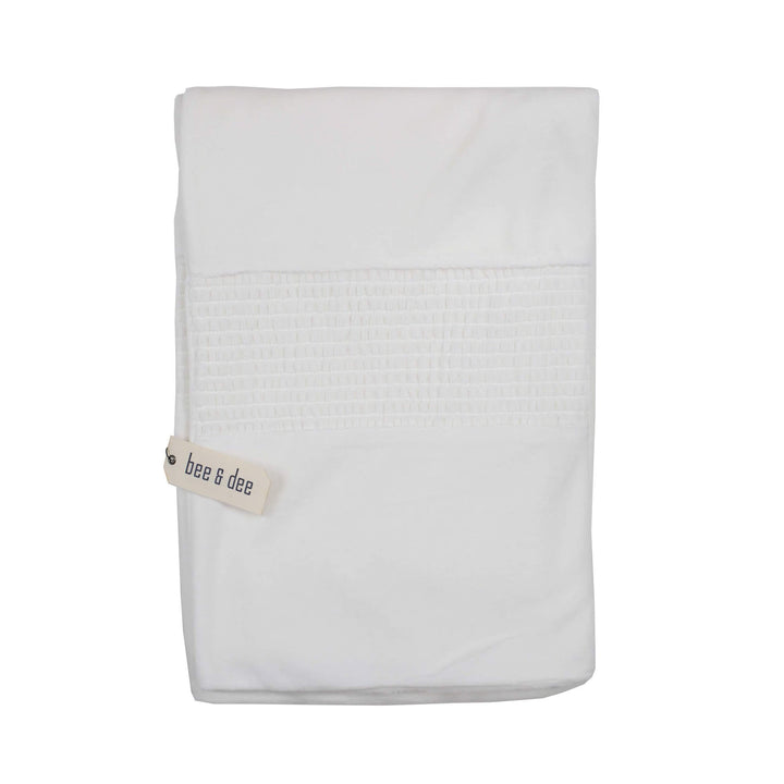 Velour Smocked Blanket